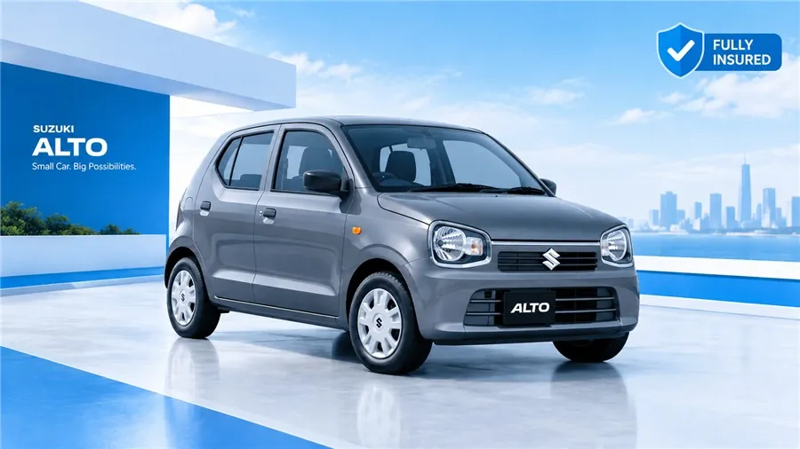 Suzuki Alto VXL automatic car rental in Lahore, Rs 4,500 per day